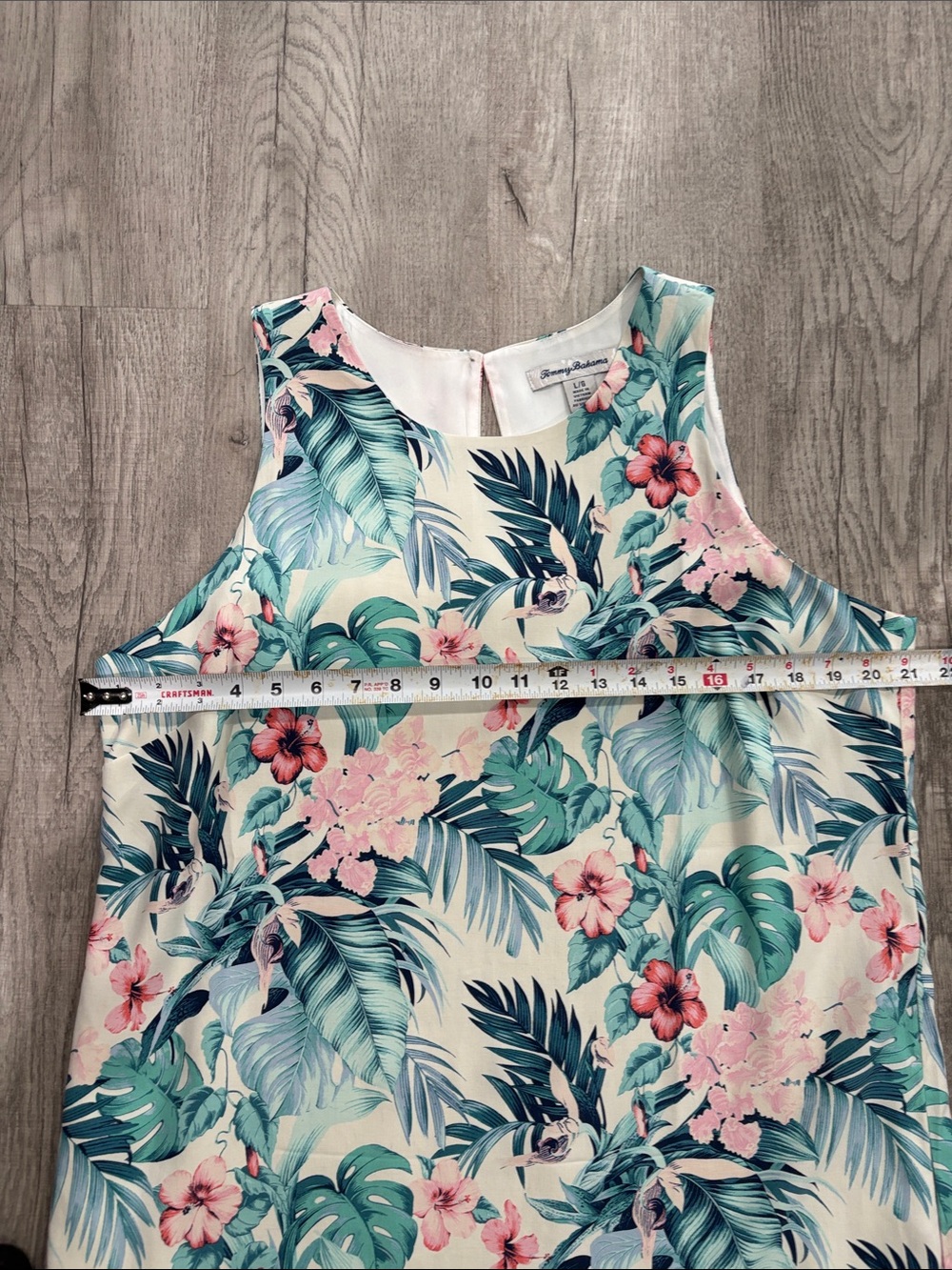 Tommy Bahama Tropical Floral Dress (large) - Picture 9 of 11